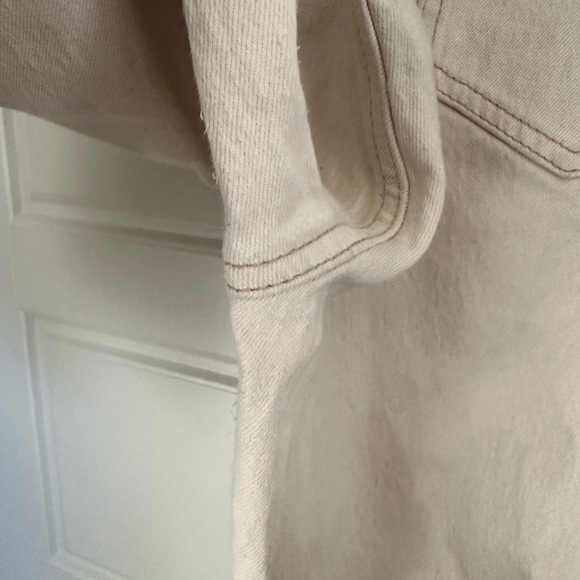 *3/$25* Dynamite Cream Straight Leg Jeans High-Waisted - Picture 3 of 4